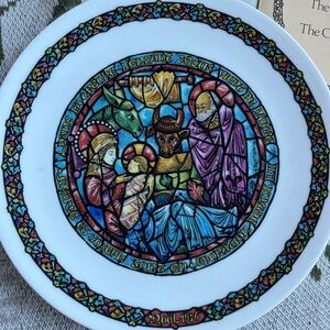 Vintage D'ARCEAU LIMOGES FRANCE Collector Plate